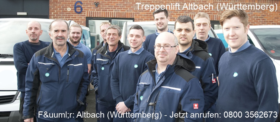 Treppenlift  Altbach (Württemberg)